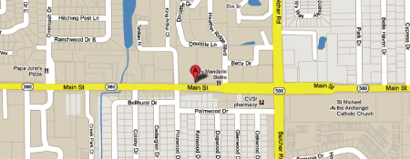Map of Coastal Dry Cleaners